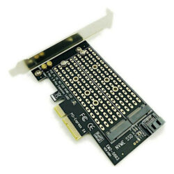 O (a) Velocidade Nvme X4 X8 X16 Sata Dual Ssd M.2 Para Pc Pcie