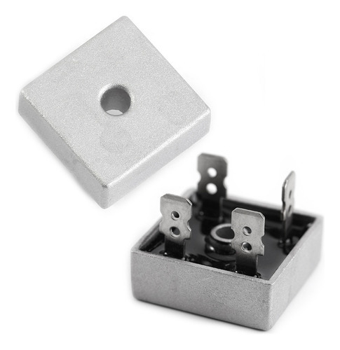 Retificador De Ponte 10 Unidades Kbpc5010 50a 1000v De Metal - Imagem 7