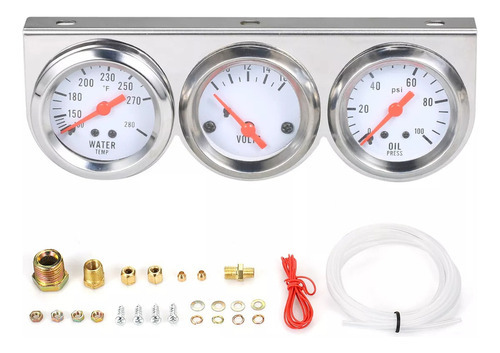 Para Instrumento Automotivo In Gauge Kit De Medidor De 3 - Imagem 2