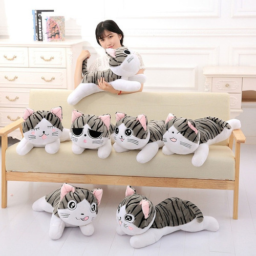 Anime Chi Cat Plush Brinquedo Macio Bicho De Pelúcia Casa Fu - Imagem 2