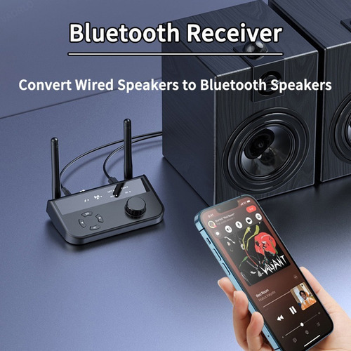 . Adaptador Coaxial Óptico Do Receptor De Áudio Bluetooth - Imagem 4