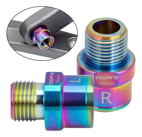 Adaptador De Pedal De De 1 Par Espaçadores De Pedal De Aço - Imagem 3