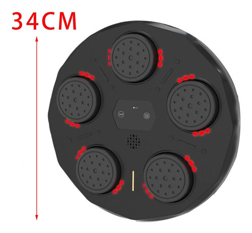 . Crianças Máquina De Boxe Música Alvo Sem Luvas Infantis - Imagem 2