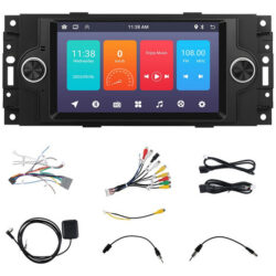Rádio Automotivo Android De 6,2 Polegadas Sem Fio Carplay P