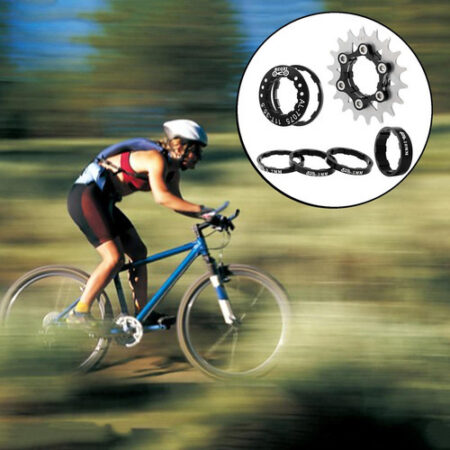 Espaçadores Leves De Cassete De Velocidade Única 18t, Fixie - Imagem 4