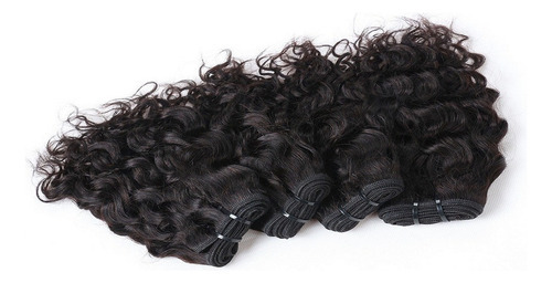 Onda De Água De 20cm Cabelo Humano 4pieces 200g - Imagem 5