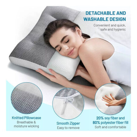 Almofada Super Ergonômica, Travesseiro De Contorno De Ombros - Imagem 5