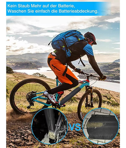 Capa De Proteção De Bateria De Bicicleta Elétrica, Proteção - Imagem 6