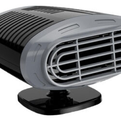 2 Em 1 Ventilador Aquecedor De Carro 120w 12v Preto Cinza