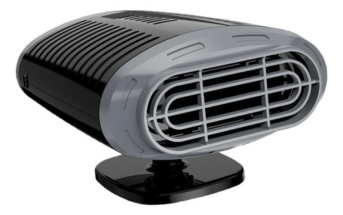 2 Em 1 Ventilador Aquecedor De Carro 120w 12v Preto Cinza