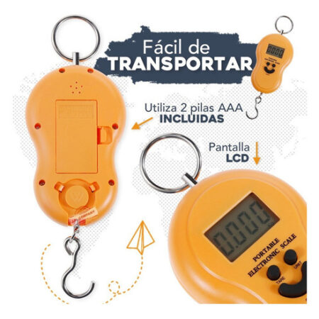 Gancho De Suspensão Portátil Para Balança Digital De 50 Kg - Imagem 3