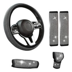 Capa De Volante Diamante Para Acessórios Automotivos