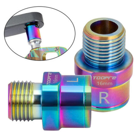 Adaptador De Pedal De De 1 Par Espaçadores De Pedal De Aço - Imagem 4