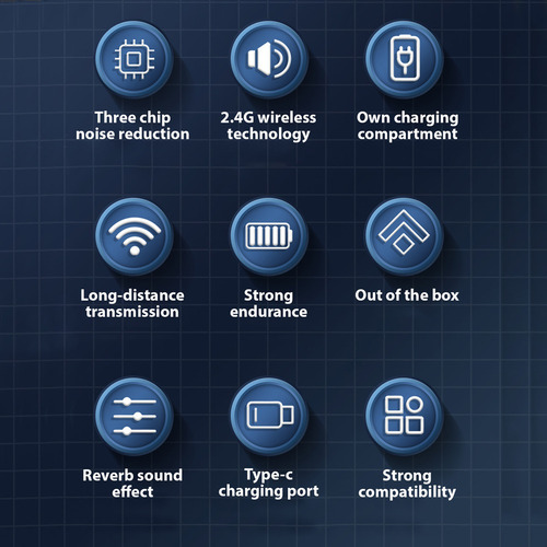 Microfone De Lapela Móvel Para Reprodução E Transmissão Ao V - Imagem 9
