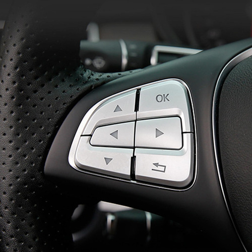Volante Automotivo Botão Guarnição Decoração Ok - Imagem 11
