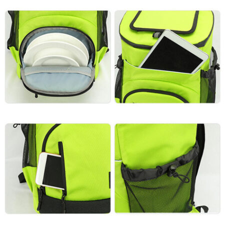 Mochila Cooler Isolada Leve Refrigerador De Cerveja Mochila - Imagem 9