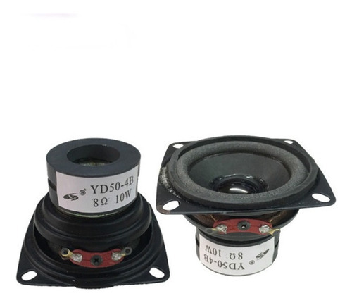 Aiyima 2 Pcs Mini Alto-falantes De Áudio 8 Ohm 10w Gama Comp