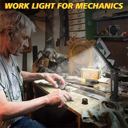 4pack Recarregável Cob Luz De Trabalho Lanterna Led Portátil - Imagem 6
