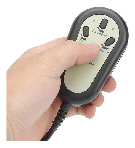 Cadeira Reclinável Elétrica Sofá 4 Botões Controle Remot - Imagem 2