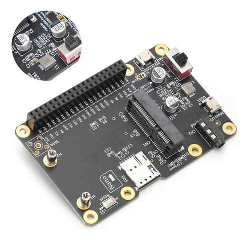 Chapéu Base 3g/4g Lte Para Computador De Módulo Raspberry Pi - Imagem 7