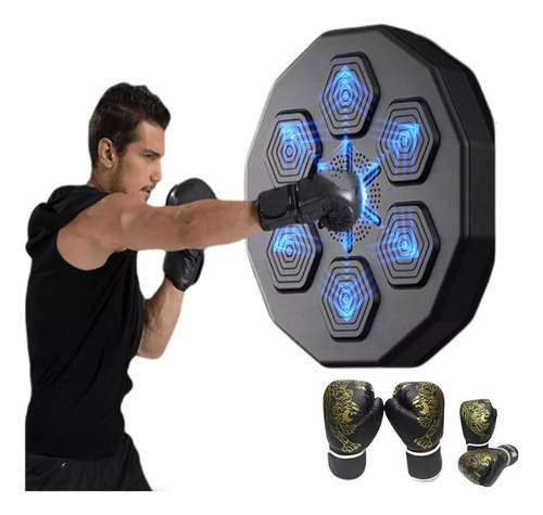 Máquina De Boxe Eletrônica Com Music Music Boxer