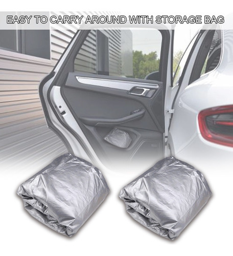 Capa Com Faixa Reflexiva Para Carro Sedan - Imagem 2