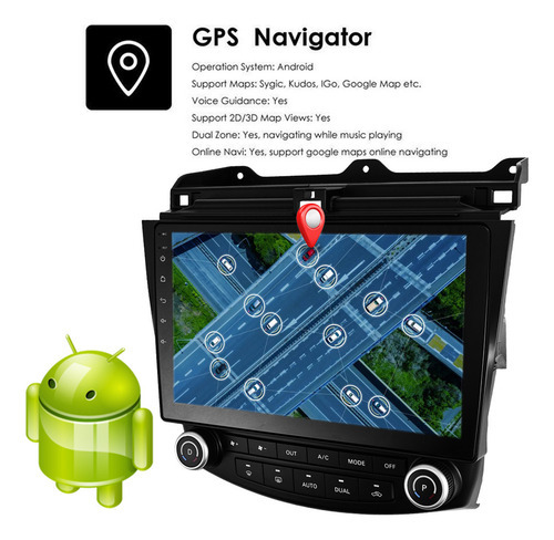 Rádio Estéreo Automotivo Quad-core De 10,1 Polegadas Android - Imagem 8