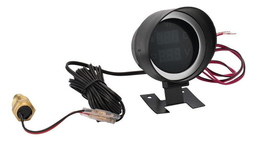 Voltímetro Automotivo Universal E Medidor De Temperatura - Imagem 6