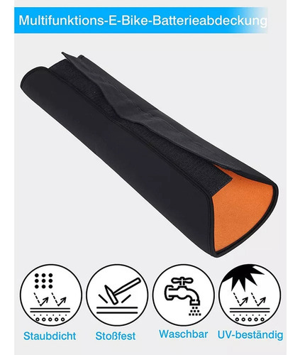 Capa De Proteção De Bateria De Bicicleta Elétrica, Proteção - Imagem 4