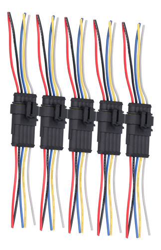 Conector De Fio Automotivo 5 Peças Way Car Electrical Imperm - Imagem 4