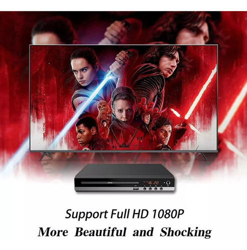 Dvd Player Multimídia Função E Karaokê 220v - Imagem 5