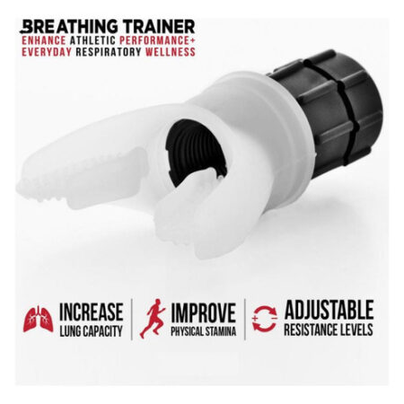Safe Lung Fitness Trainer Silicone Antiferrugem Respiration - Imagem 5