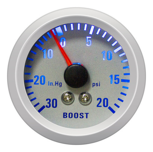 P Medidor Vácuo Turbo Boost/para Carro Automotivo 12v 52 Mm