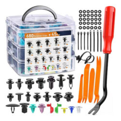 Kit De Clipe De Fixação Automotivo De 725 Peças