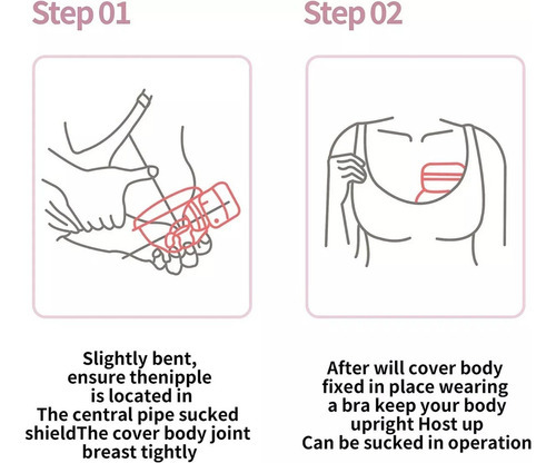Wearable Bomba Leite Materno Recarregável Mãos Livres - Imagem 4