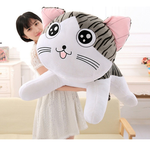 Anime Chi Cat Plush Brinquedo Macio Bicho De Pelúcia Casa Fu - Imagem 4