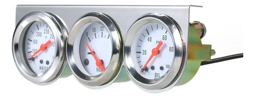 Para Instrumento Automotivo In Gauge Kit De Medidor De 3 - Imagem 5