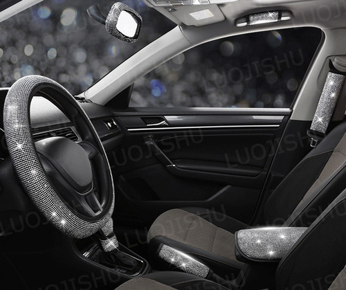 Capa De Volante Diamante Para Acessórios Automotivos - Imagem 17