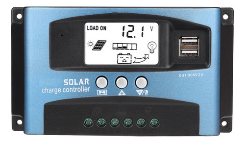 Carregador De Bateria Solar Mppt 100a Controlador De Carga D - Imagem 6