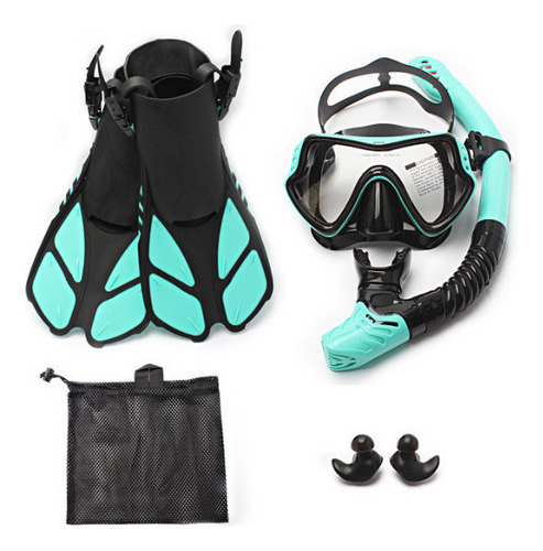 Kits De Mergulho Barbatanas De Mergulho Óculos De Mergulho