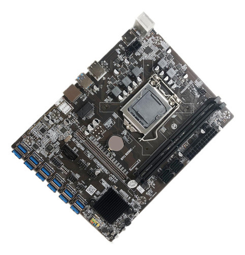 Placa-mãe B250 Btc 12 Usb3.0 Para Pci-e Interface - Imagem 6