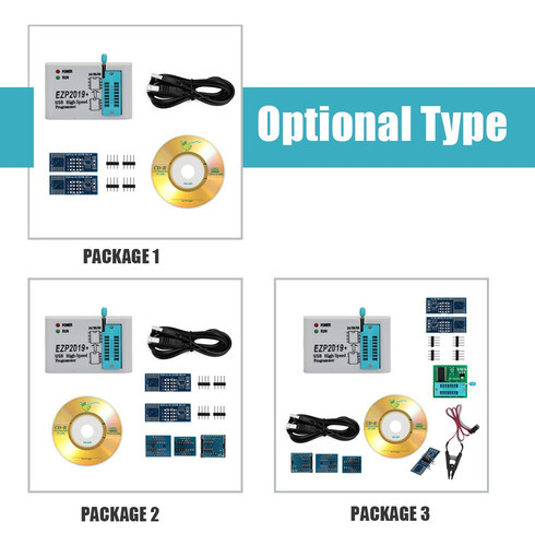 Ezp2019 Alta Velocidade Usb Spi Programador Suporte 32m Flas - Imagem 2