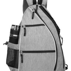 Mochila De Tênis De Praia E Bolsa De Raquete. Cor Light Grey