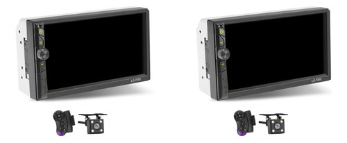 2x Din Car Audio, 7 Polegadas De Áudio Automotivo, Tela Sens