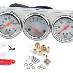 Para Instrumento Automotivo In Gauge Kit De Medidor De 3