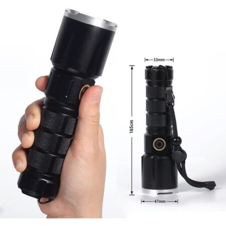 Lanternas Recarregáveis Táticas Super Bright 9000 Lumen - Imagem 5