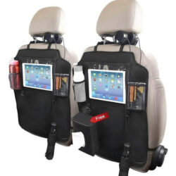 Qe1 2 Suporte Bolsa Organizador Carro Tablet Automotivo