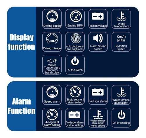 Projetor De Vidro Automotivo Velocímetro Digital Hud - Imagem 7