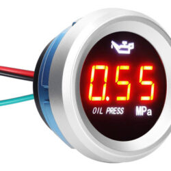 Medidor De Pressão De Óleo Digital Com Sensor De Alarme 0-1.