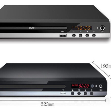 Dvd Player Multimídia Função E Karaokê 220v - Imagem 8